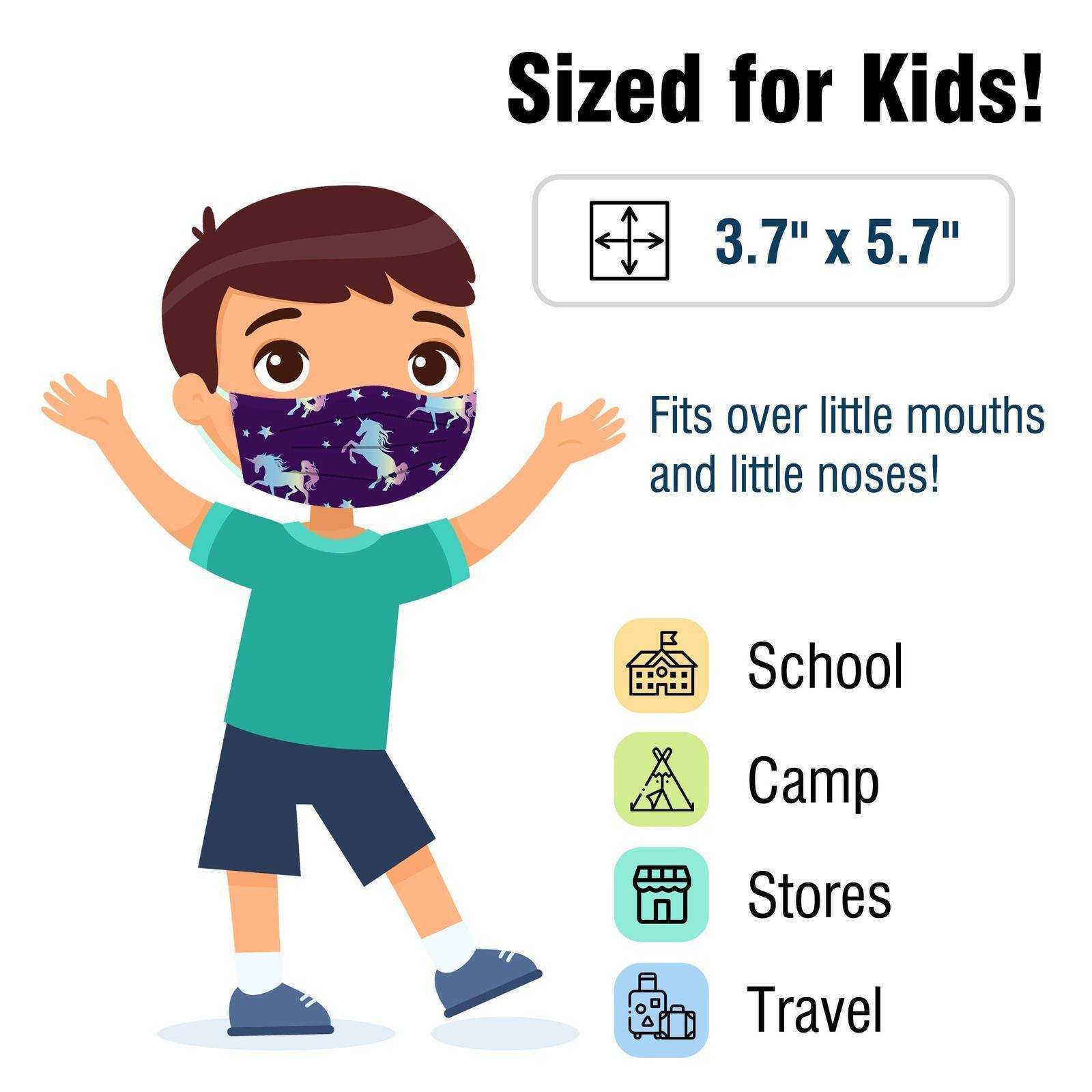 WeCare Kids Adorable Unicorn Masks - Shop Home Med