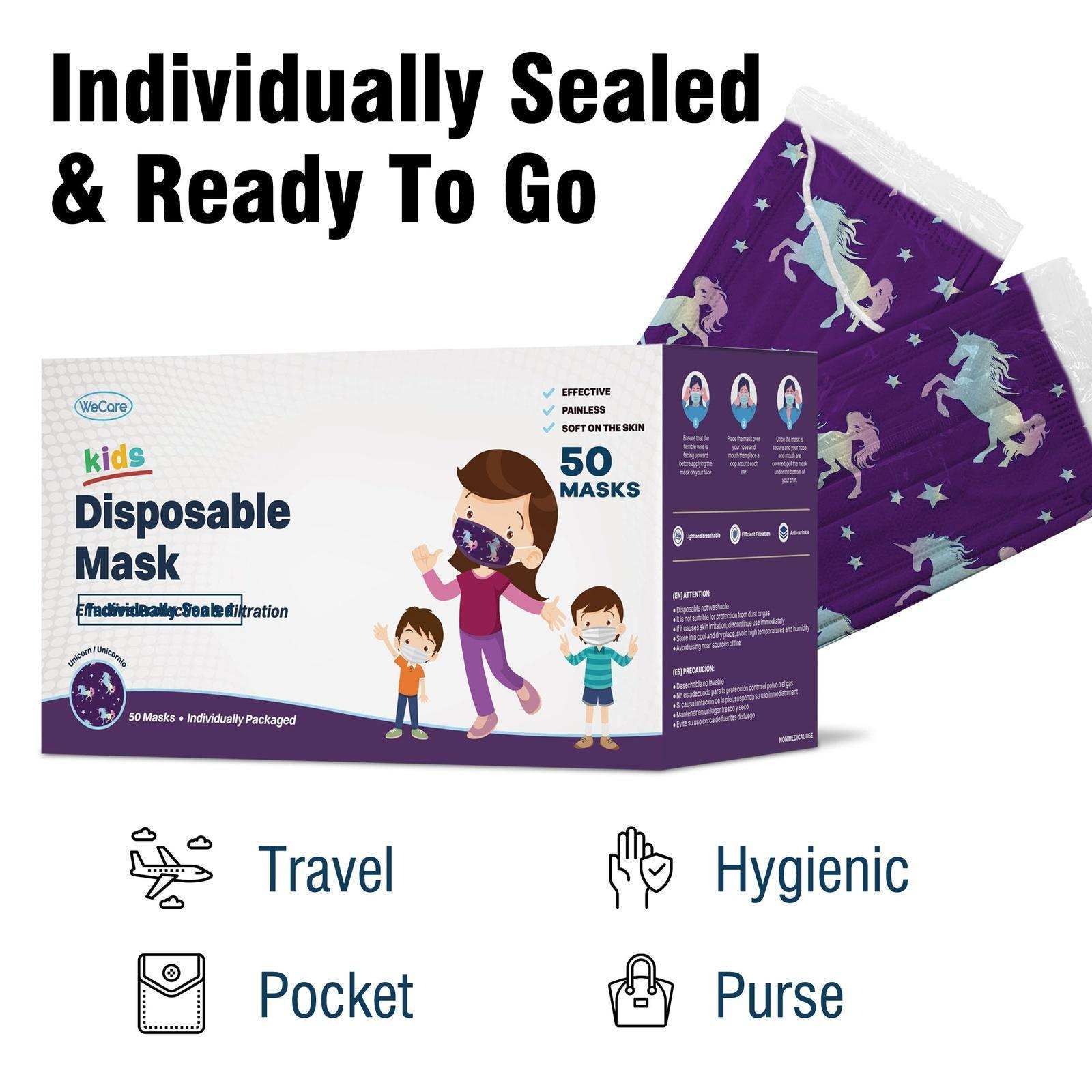 WeCare Kids Adorable Unicorn Masks - Shop Home Med