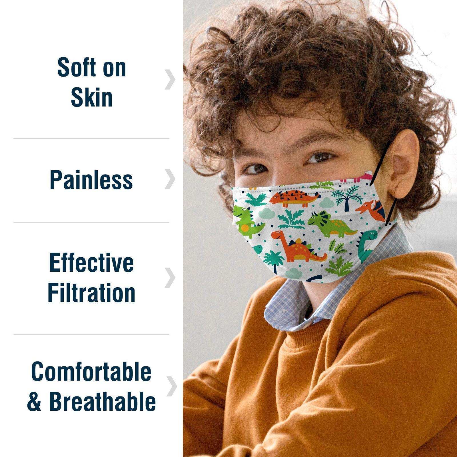 WeCare Kids Assorted Dinosaur Masks - Shop Home Med