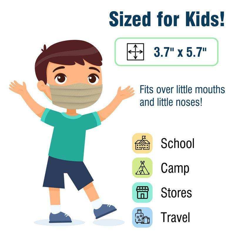 WeCare Kids Assorted Earth Tone Collection Masks - Shop Home Med