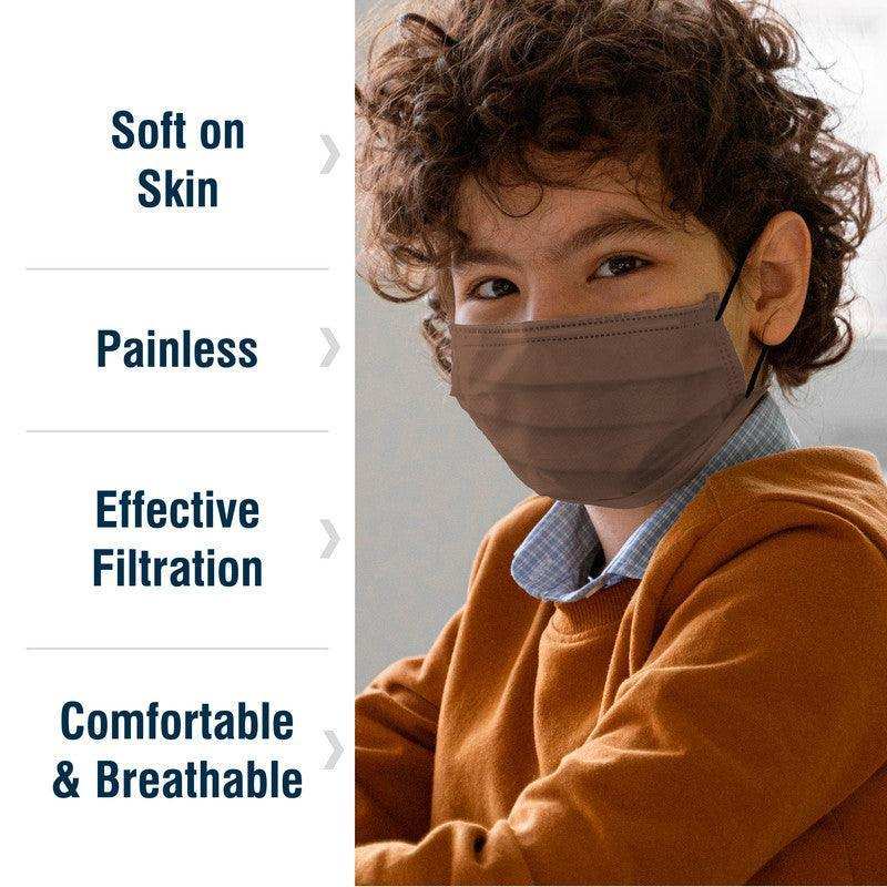 WeCare Kids Assorted Earth Tone Collection Masks - Shop Home Med
