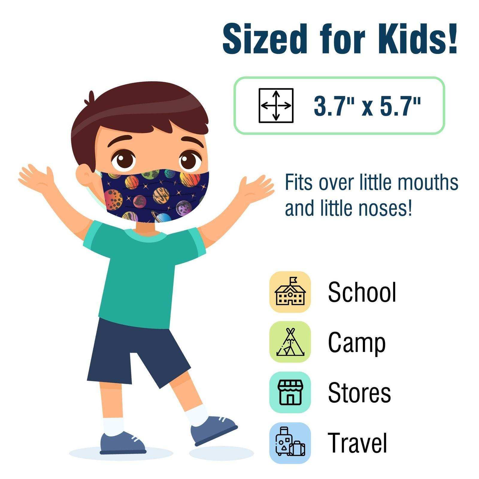 WeCare Kids Assorted Galaxy Masks - Shop Home Med