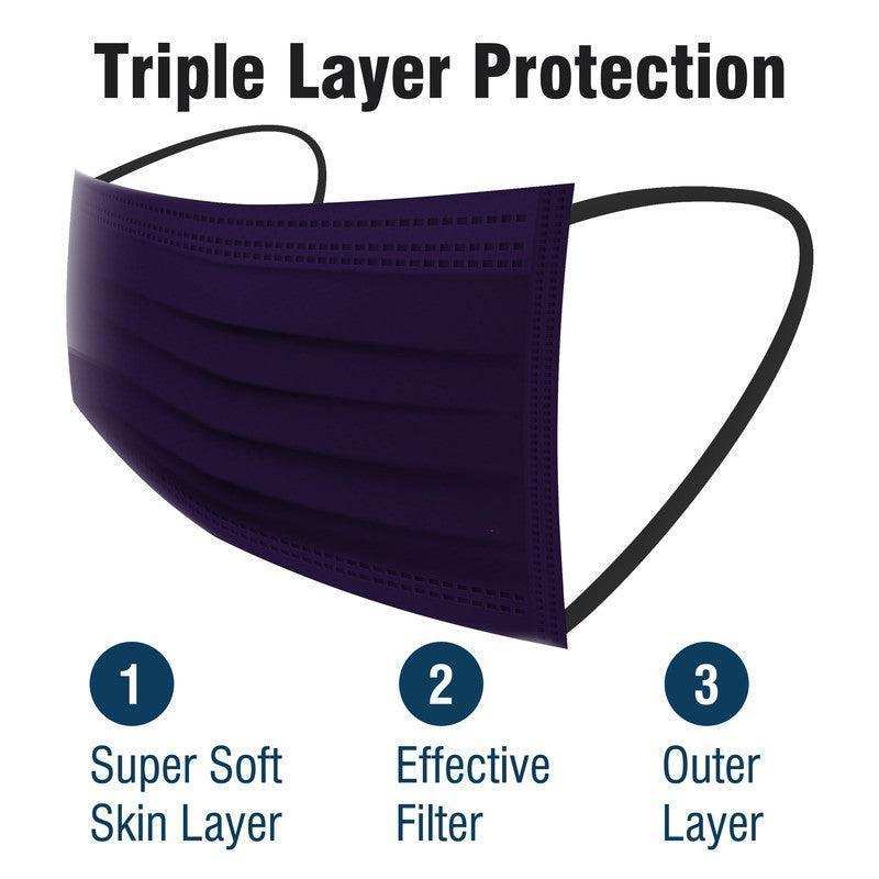 WeCare Kids Assorted Jewel Tone Collection Masks - Shop Home Med