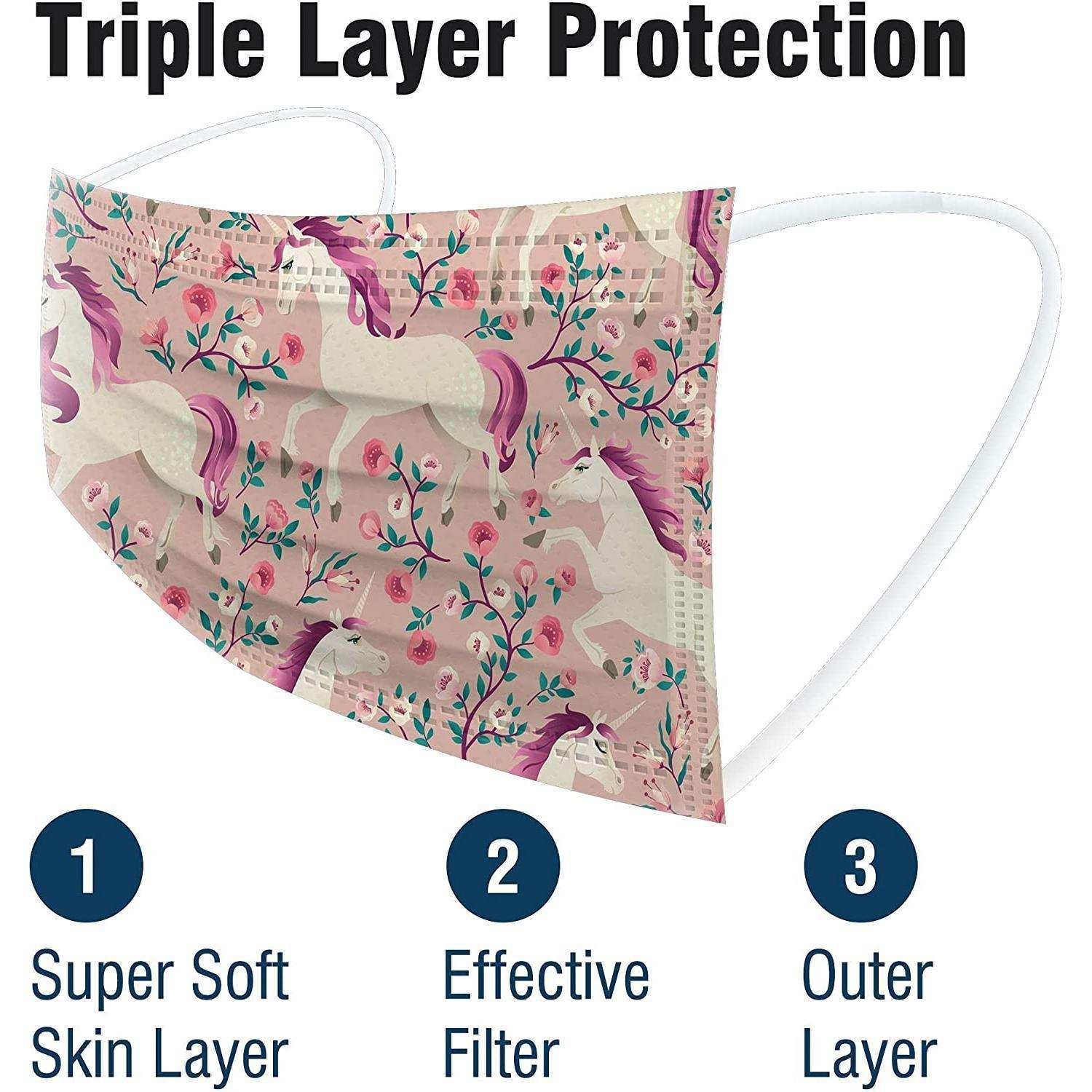 WeCare Kids Assorted Unicorn Masks - Shop Home Med