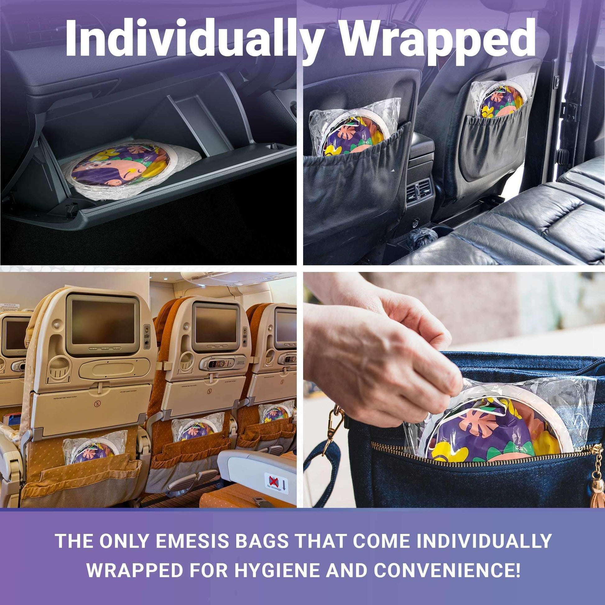 WeCare Kids Disposable Vomit Bags Dinosaur - 5 Pack - Shop Home Med