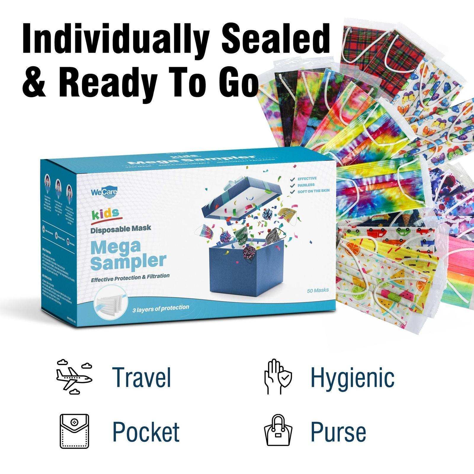 WeCare Kids Mystery Sampler Pack Masks - Shop Home Med