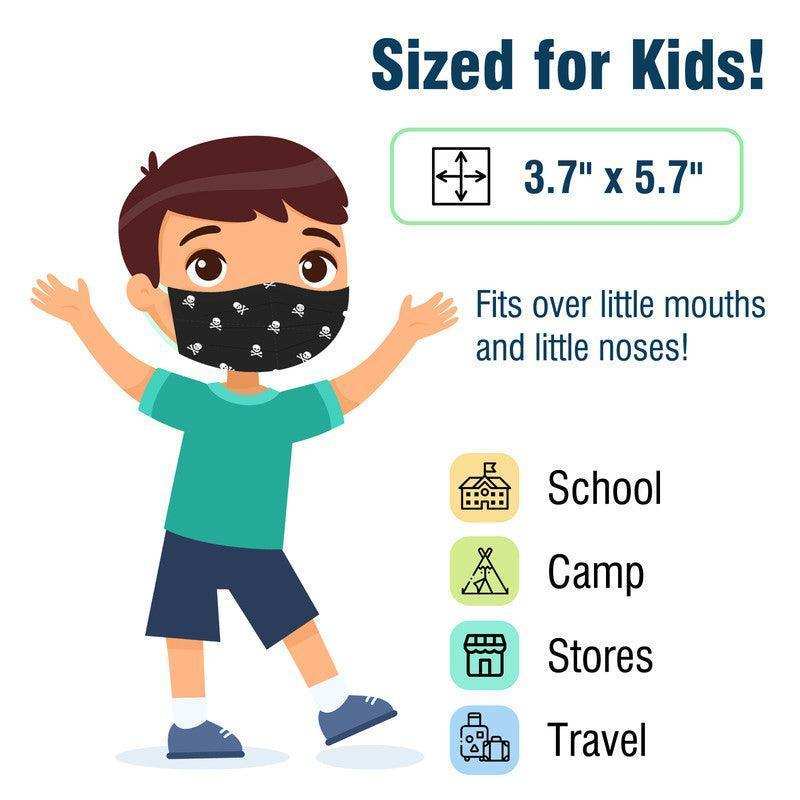 WeCare Kids Skull & Bones Pack Masks - Shop Home Med