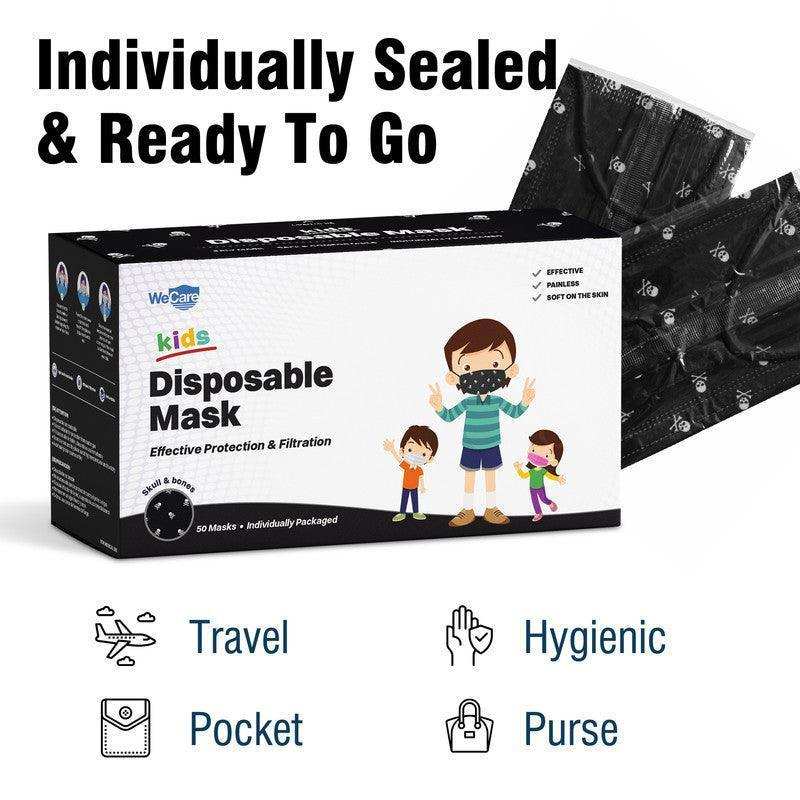 WeCare Kids Skull & Bones Pack Masks - Shop Home Med