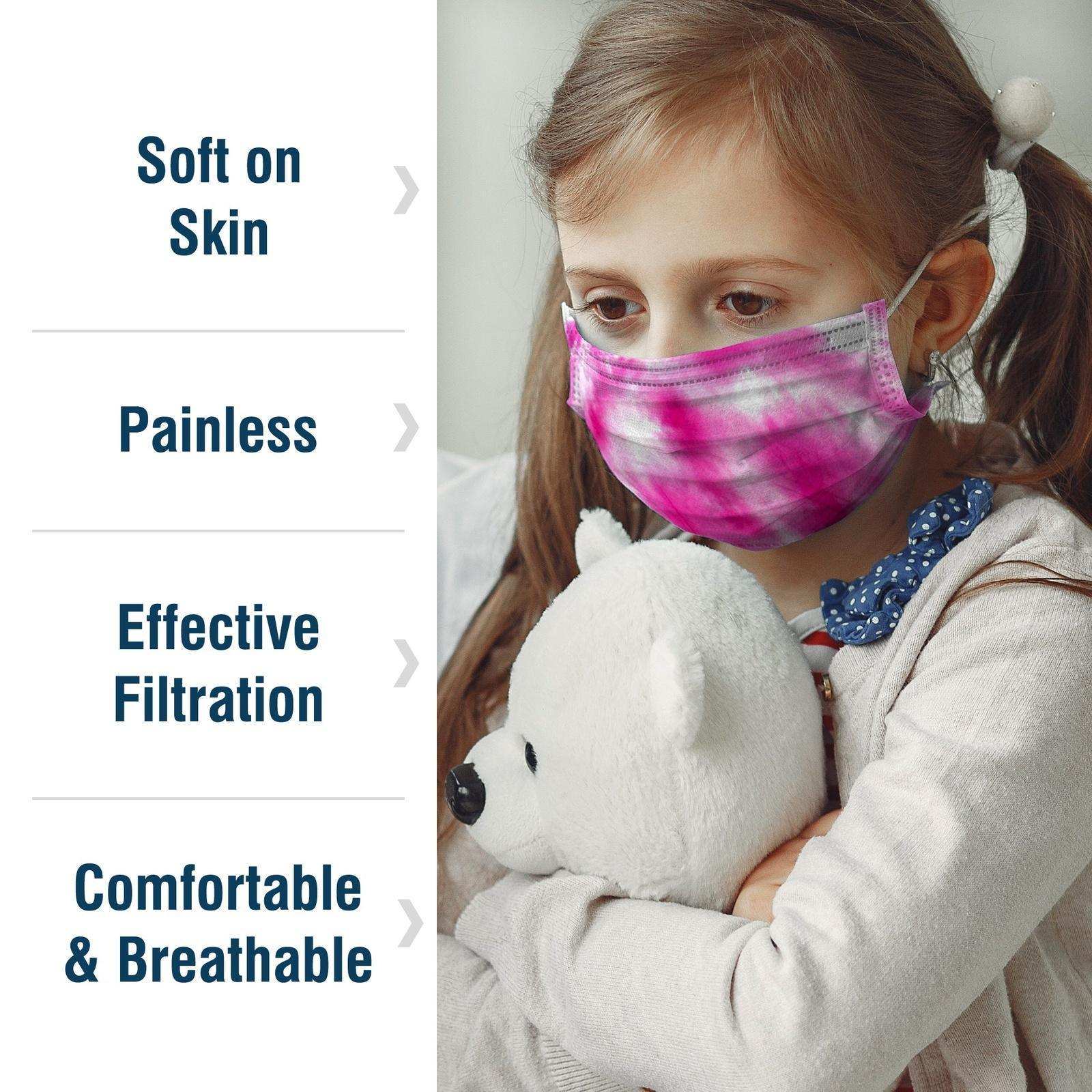 WeCare Kids Tie Dye Variety Masks - Shop Home Med