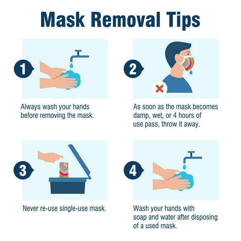 WeCare Kids Wacky Tie Dye Pack Masks - Shop Home Med