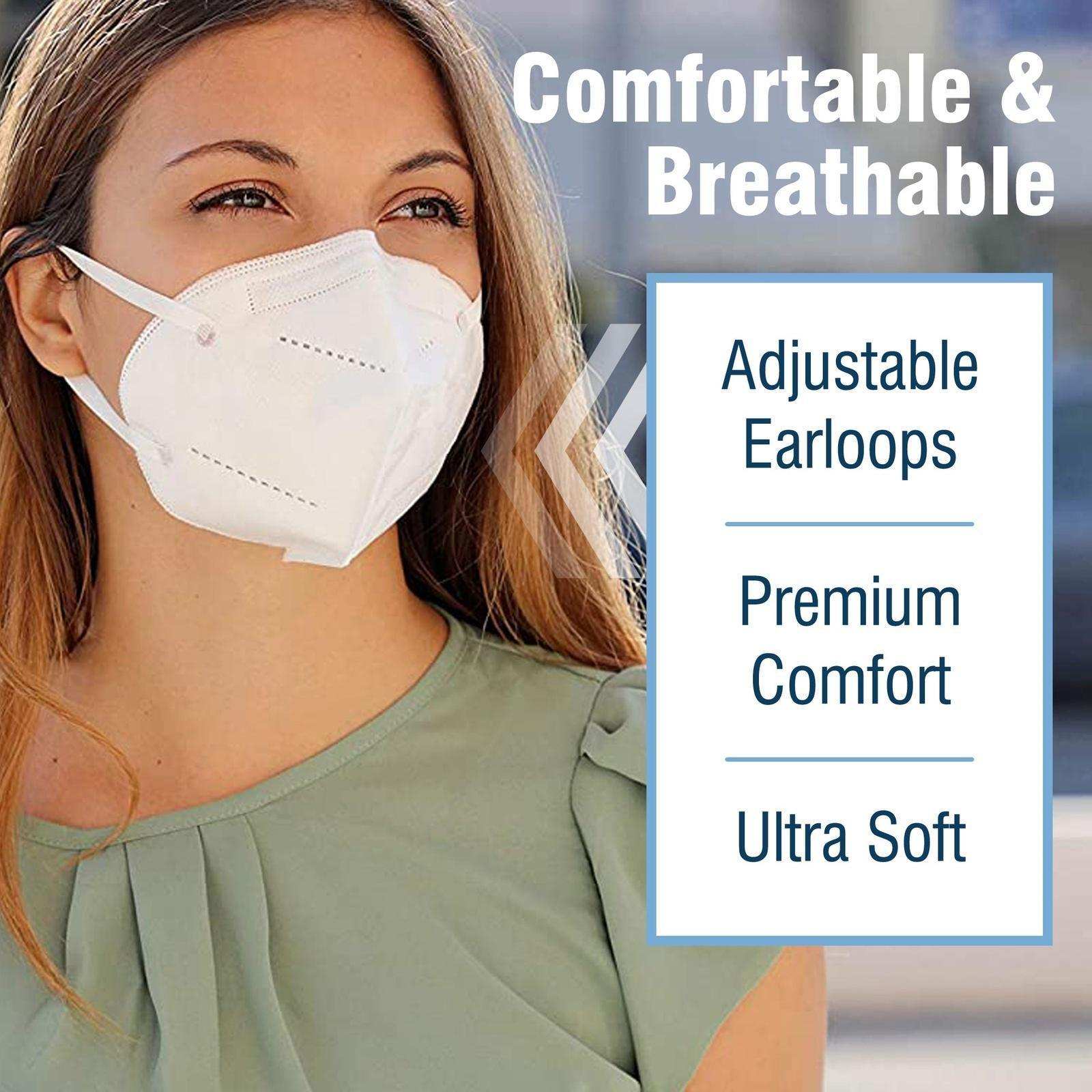 WeCare KN95 Protective Disposable Face Masks - 20 Pack (Individually Wrapped) - Shop Home Med