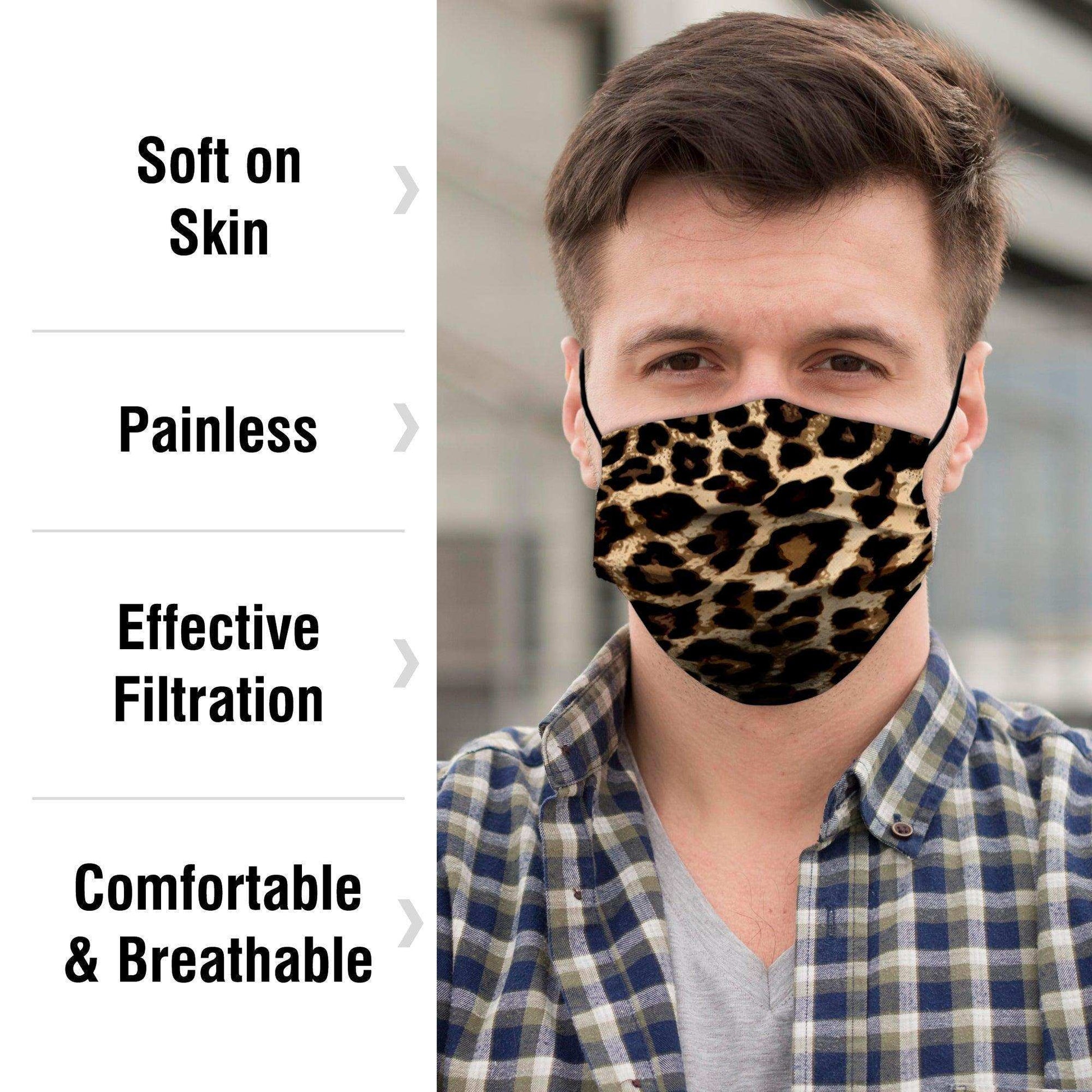 WeCare Leopard Print Masks - Shop Home Med