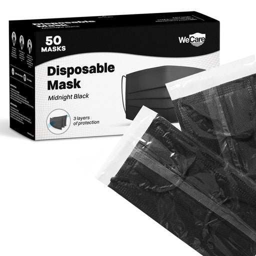 WeCare Midnight Black Masks - Shop Home Med