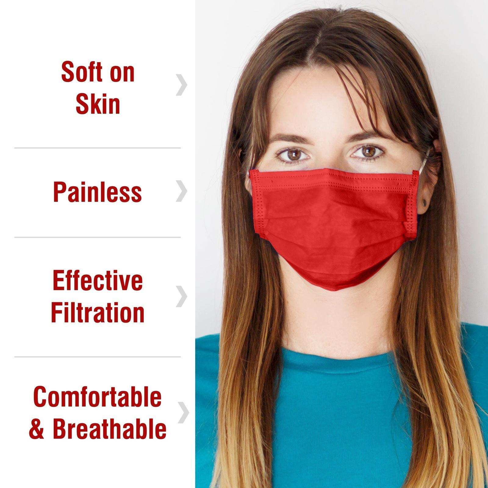 WeCare Red Masks - Shop Home Med