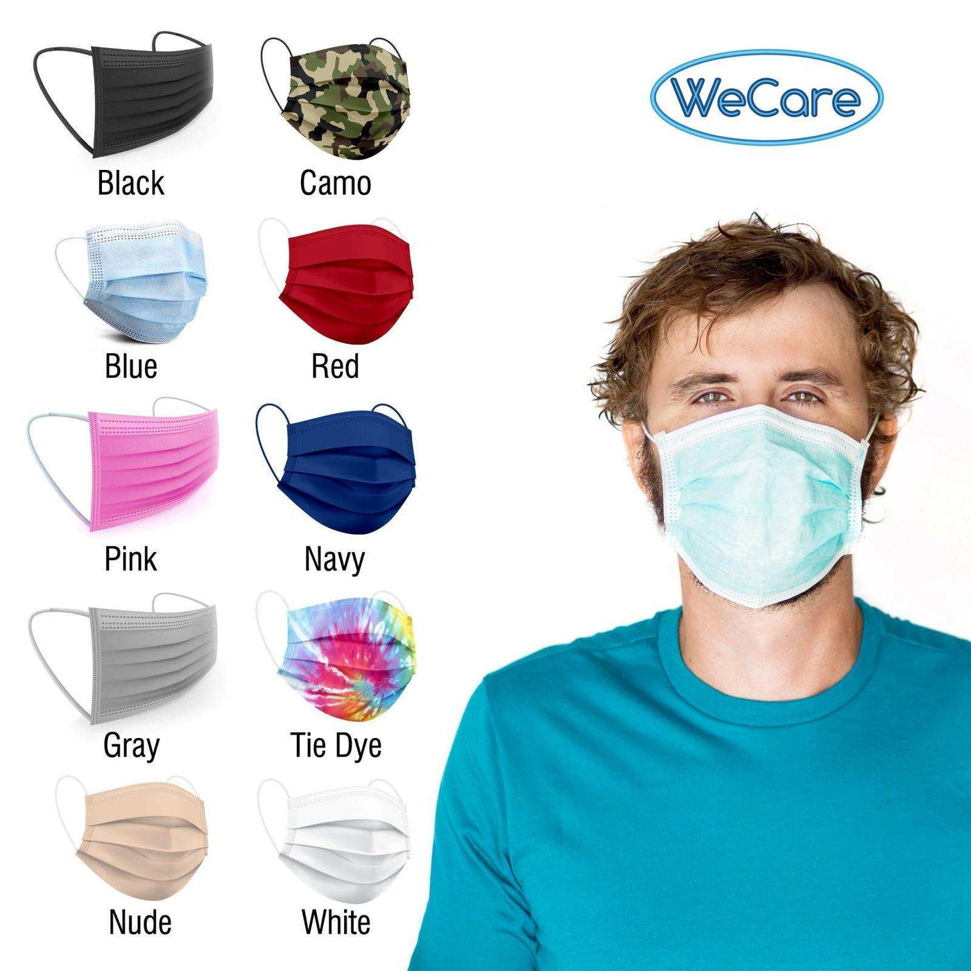 WeCare Red Masks — Shop Home Med