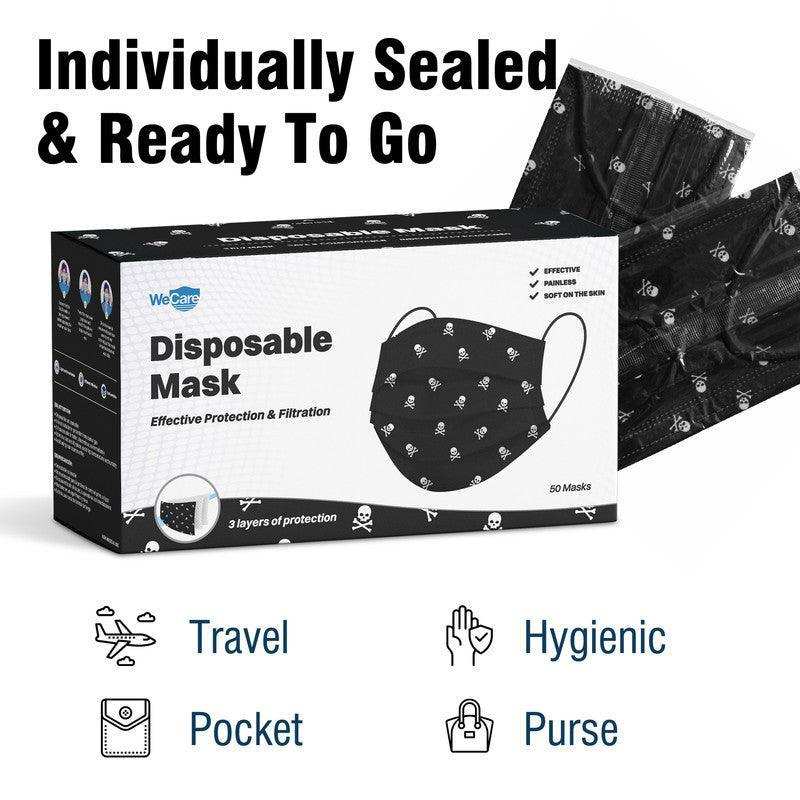 WeCare Skull & Bones Pack Masks - Shop Home Med