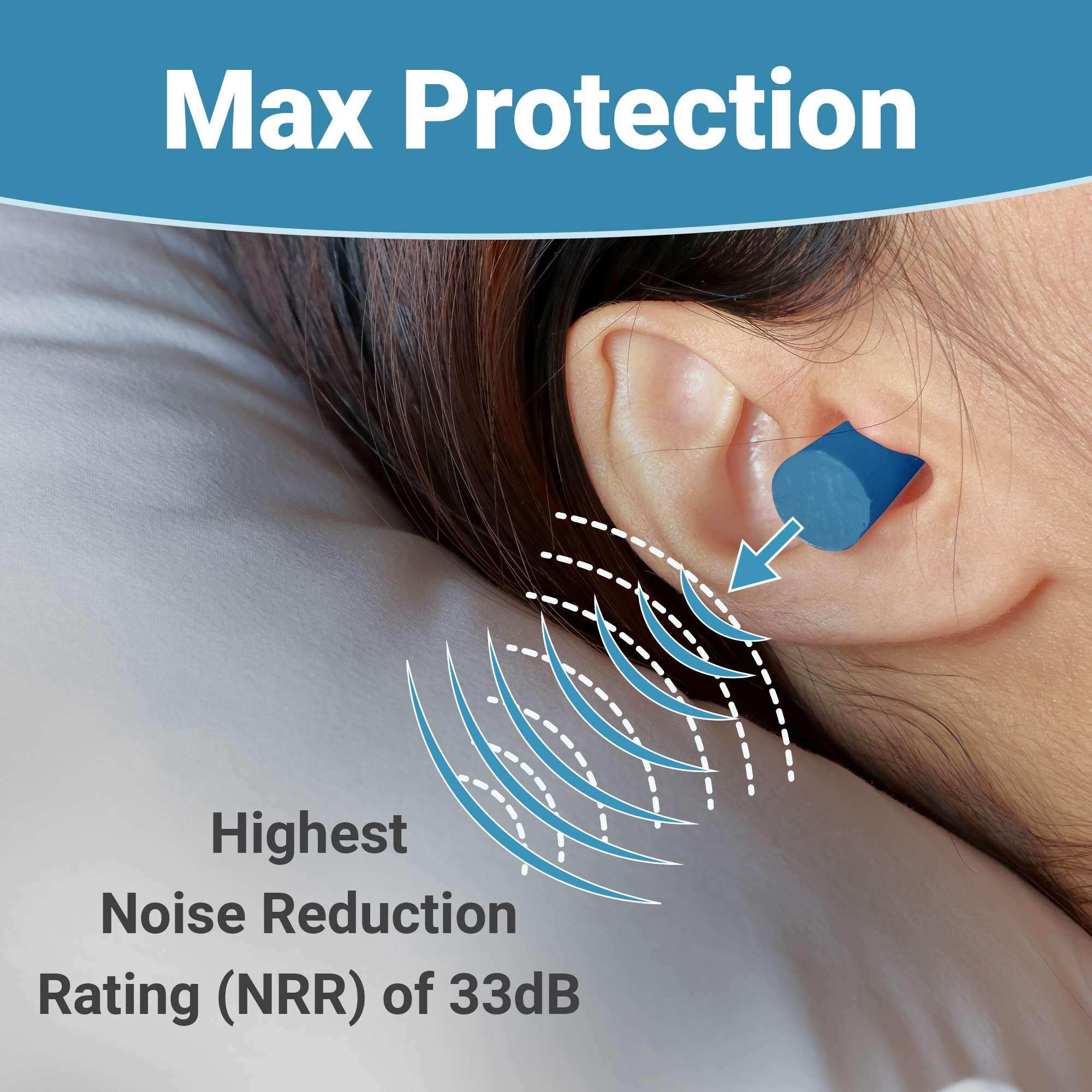 WeCare Soft Foam Earplugs - 30 Pairs - NRR 33dB - Shop Home Med