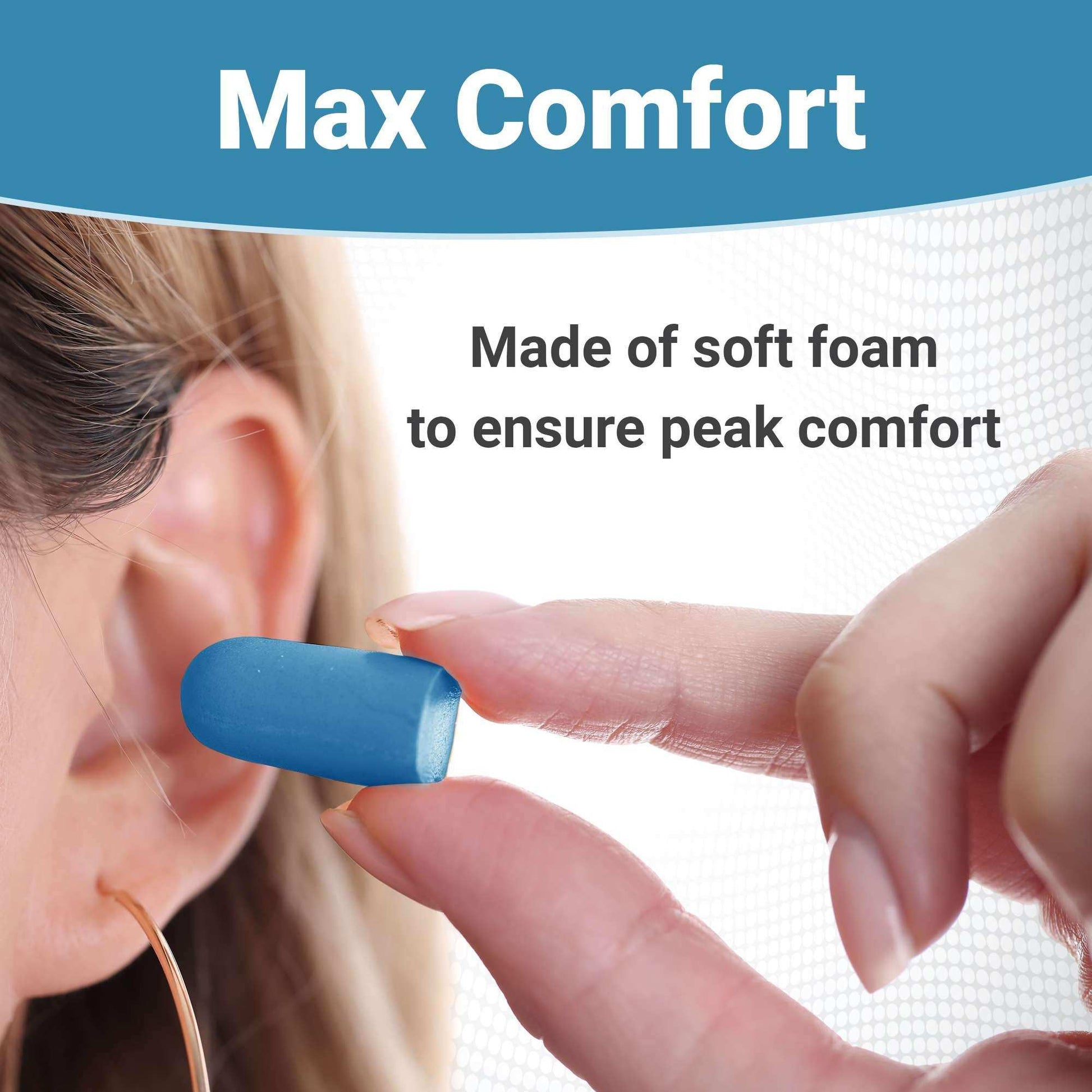 WeCare Soft Foam Earplugs - 30 Pairs - NRR 33dB - Shop Home Med