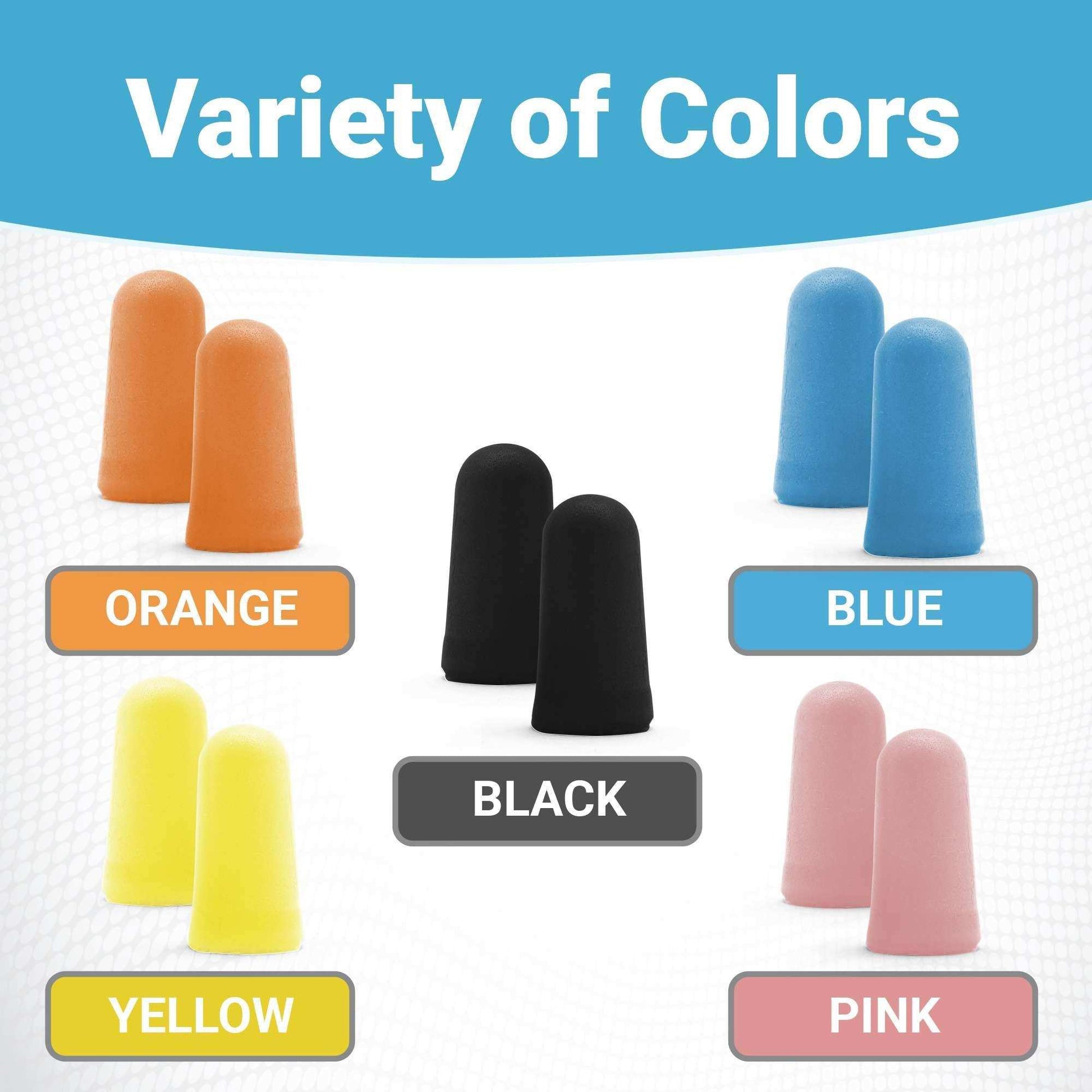 WeCare Soft Foam Earplugs - 30 Pairs - NRR 33dB - Shop Home Med