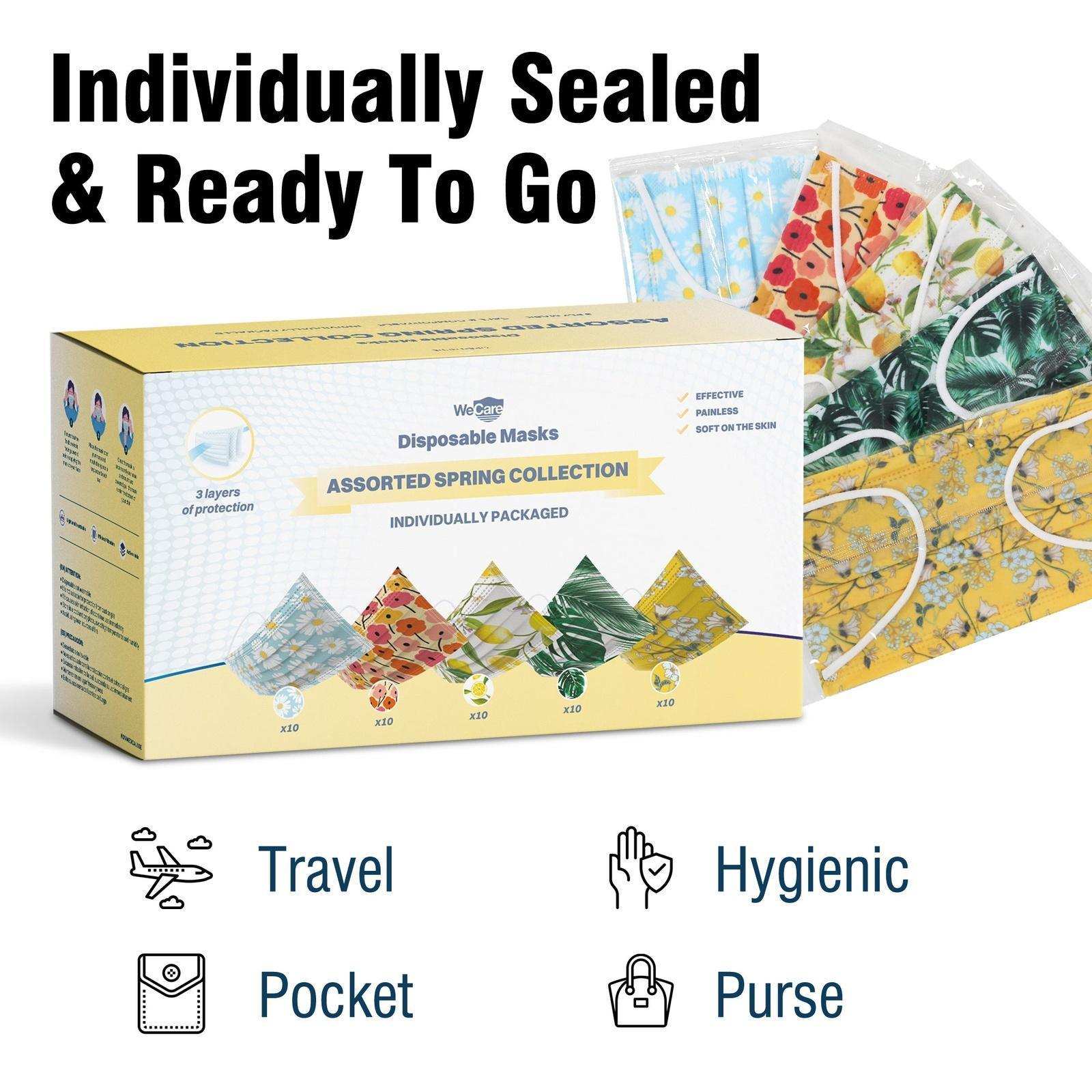 WeCare Spring Print Collection Masks - Shop Home Med