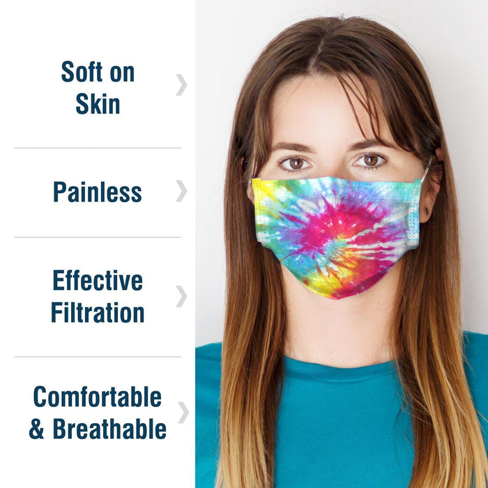 WeCare Tie Dye Masks - Shop Home Med