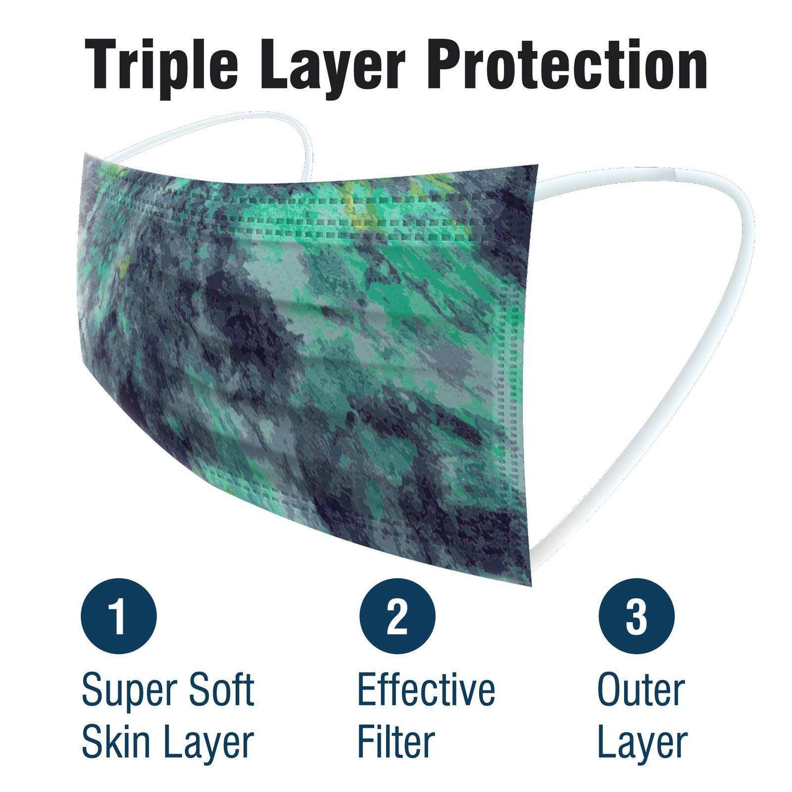 WeCare Tie Dye Variety Masks - Shop Home Med