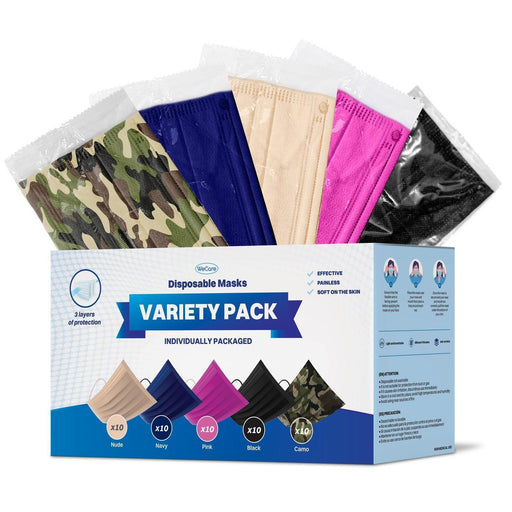 WeCare Variety Color Pack Masks - Shop Home Med
