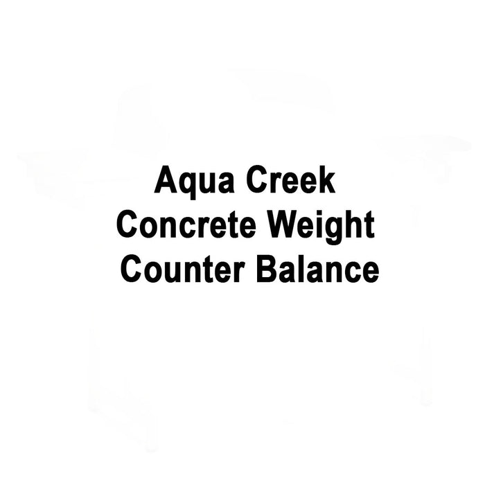 Aqua Creek Portable Pro 2 Pool Lift Concrete Weight Counter Balance