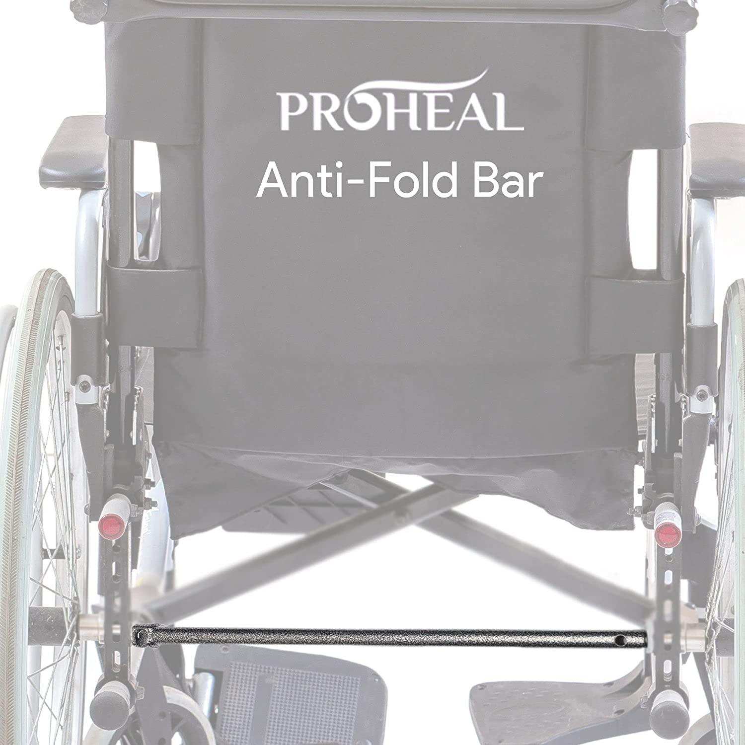 ProHeal Wheelchair Anti Theft - Anti Fold Wheel Chair Bar - Shop Home Med