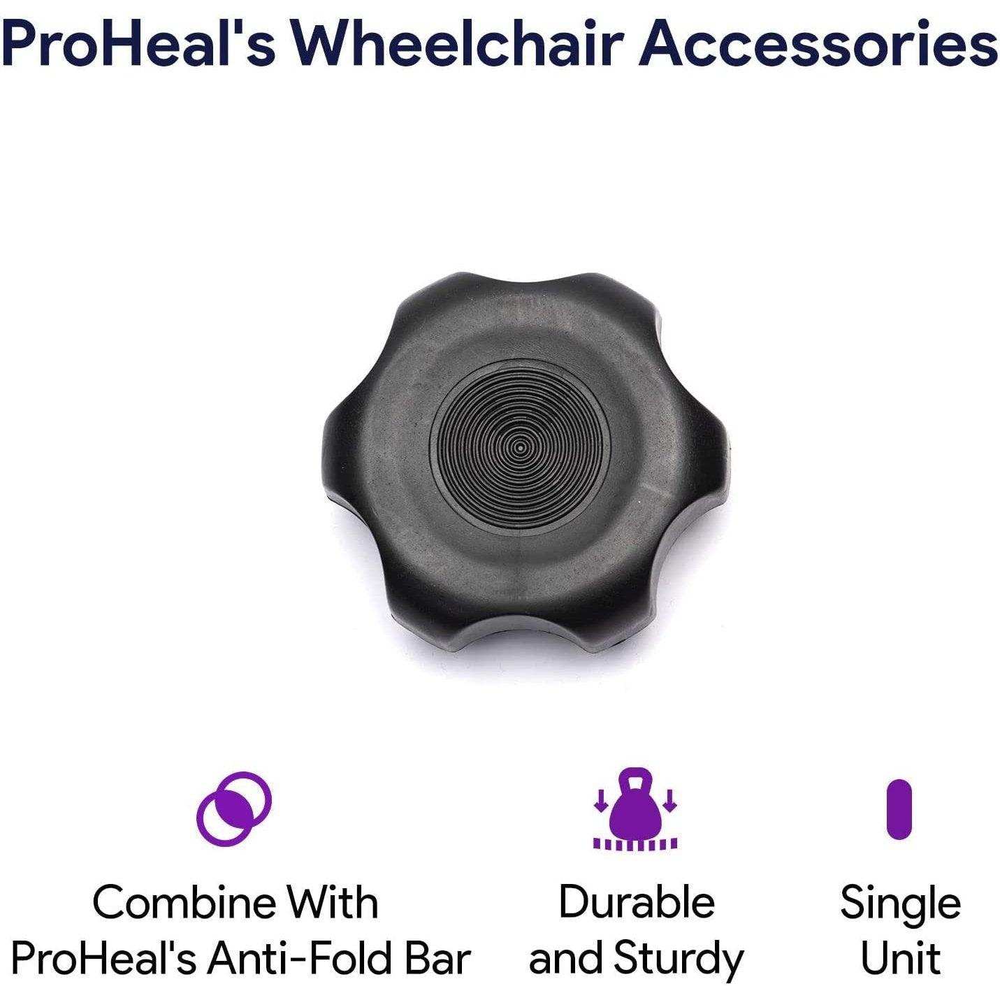 ProHeal Wheelchair Anti Theft - Anti Fold Wheel Chair Bar - Shop Home Med