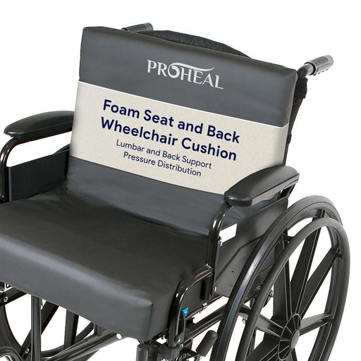 ProHeal Wheelchair Back And Lumbar Pillow Set - Shop Home Med