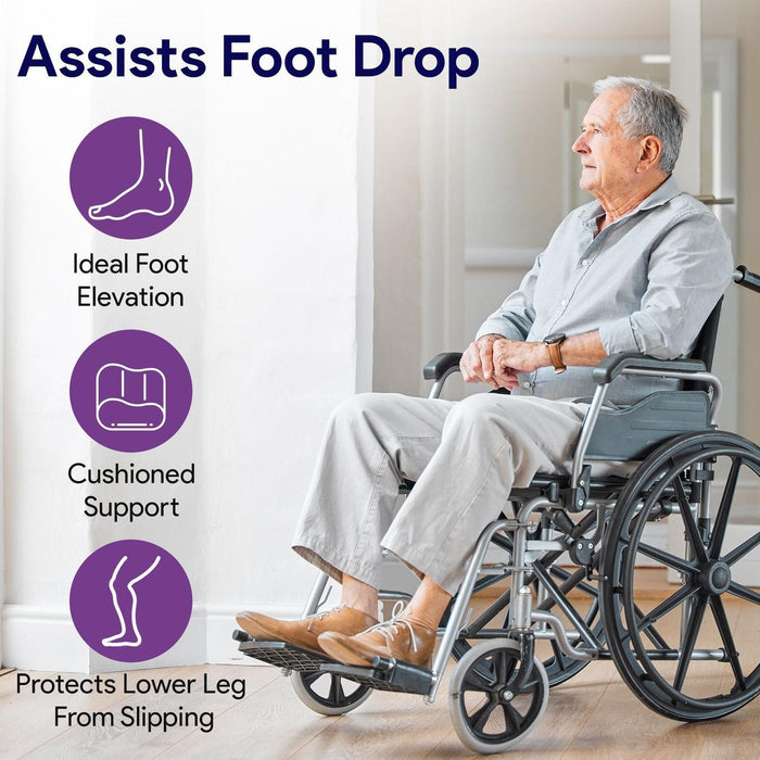  Wheelchair Calf Strap, Leg Support Pad Mesh Fabric Leg