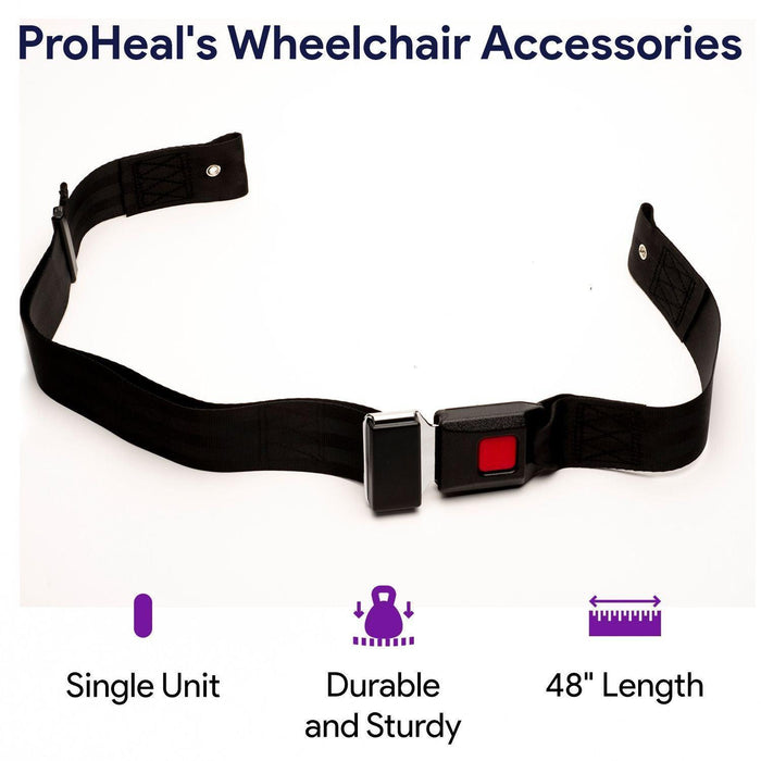 ProHeal Wheelchair Seatbelt With Push Button - Shop Home Med