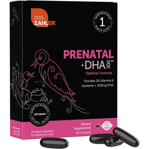 Zahler Prenatal Vitamin with DHA & Folate - Shop Home Med