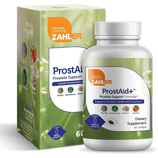 Zahler ProstAid + Prostate Supplements for Men - Shop Home Med
