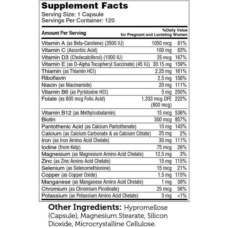 Zahler Total One Prenatal - Shop Home Med