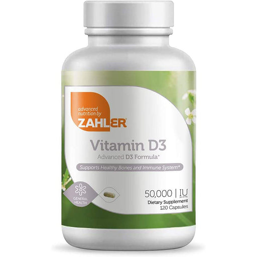 Zahler Vitamin D3 50,000 IU - Shop Home Med