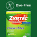 Zyrtec 24 Hour Allergy Relief Chewables, Cetirizine HCl - 24 CT - Shop Home Med