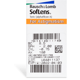 SofLens Toric Contact Lenses Prescription - 6 Pack