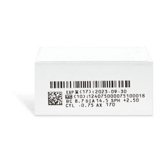 Biomedics Toric Contact Lenses Prescription - 6 Pack