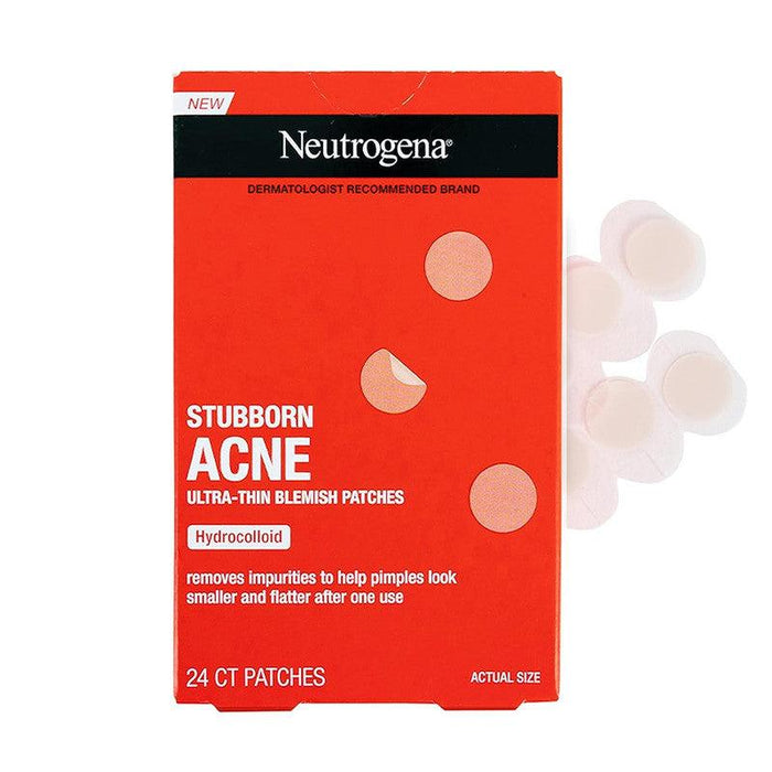 Neutrogena Stubborn Acne Blemish Patch Ultra-Thin Hydrocolloid - 24Ct