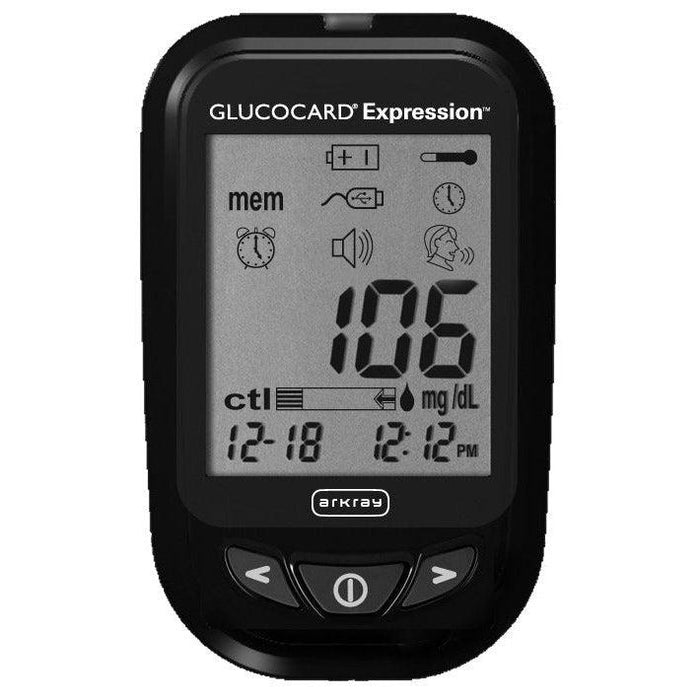 Arkray Glucocard Expresson Blood Glucose Meter Kit - Shop Home Med