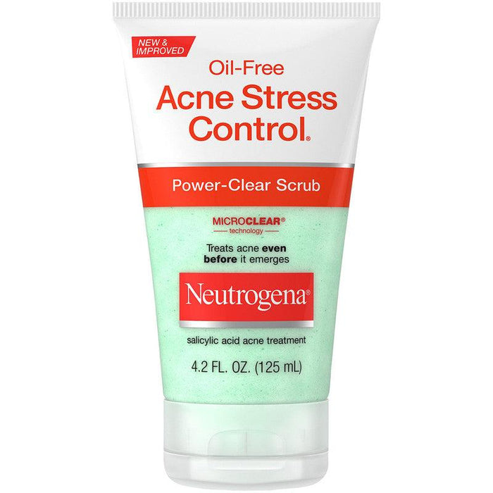 Neutrogena Acne Stress Control Power-Clear Scrub - 4.2 oz