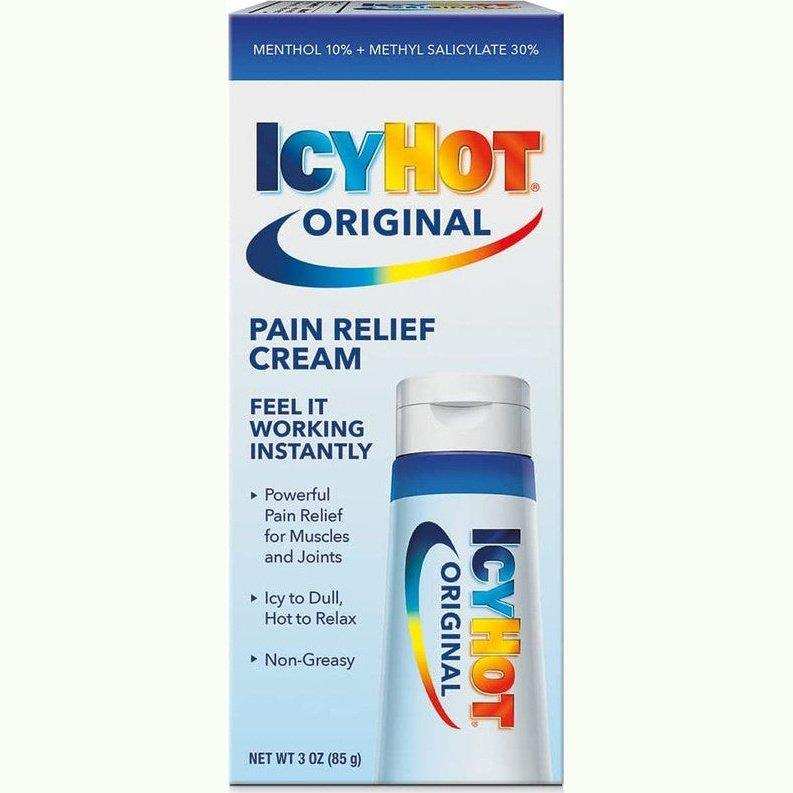 Icy Hot Original Topical Pain Relieving Cream - 3 oz - Shop Home Med