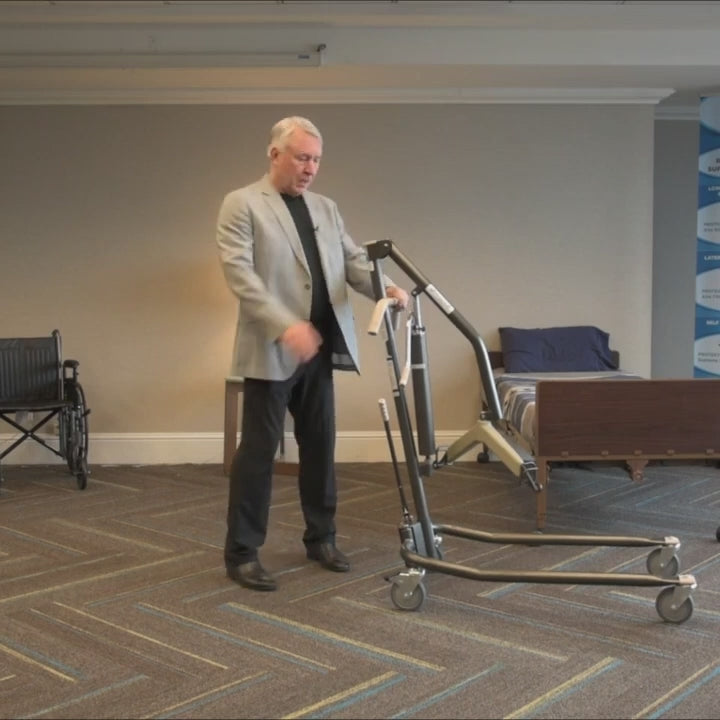 Load video: Hydraulic Patient Lift