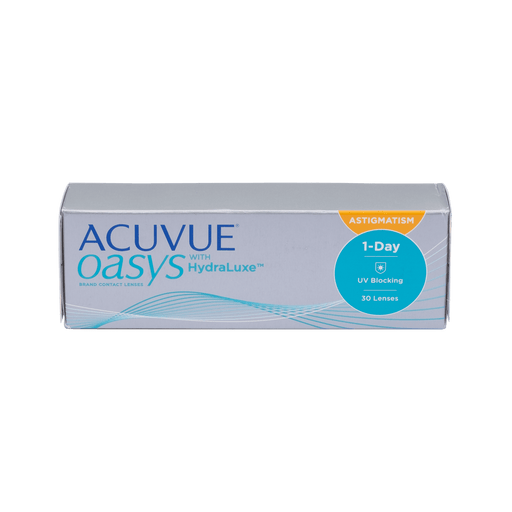 Johnson & Johnson Acuvue Oasys 1-Day For Astigmatism - 30 Pack Contact Lenses - Shop Home Med