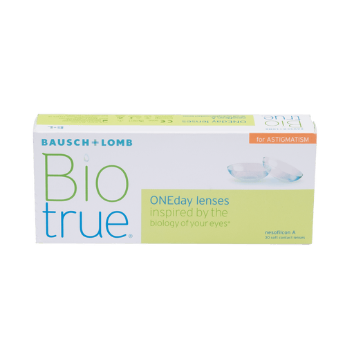 Baush & Lomb Biotrue Oneday for Astigmatism - 30 Pack Contact Lenses - Shop Home Med
