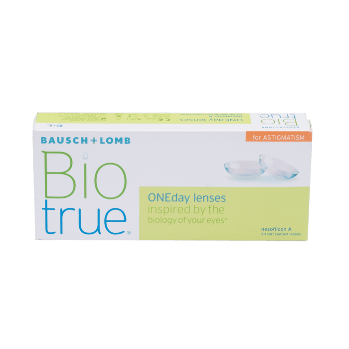 Baush & Lomb Biotrue Oneday for Astigmatism - 30 Pack Contact Lenses - Shop Home Med