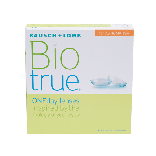 Baush & Lomb Biotrue Oneday Astigmatism - 90 Pack Contact Lenses - Shop Home Med