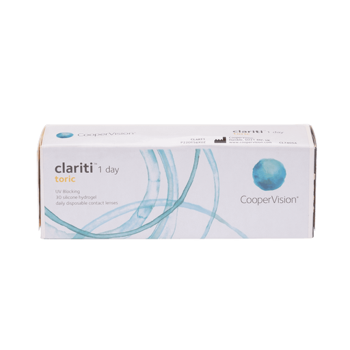 CooperVision Clariti 1 Day Toric - 30 Pack Contact Lenses - Shop Home Med